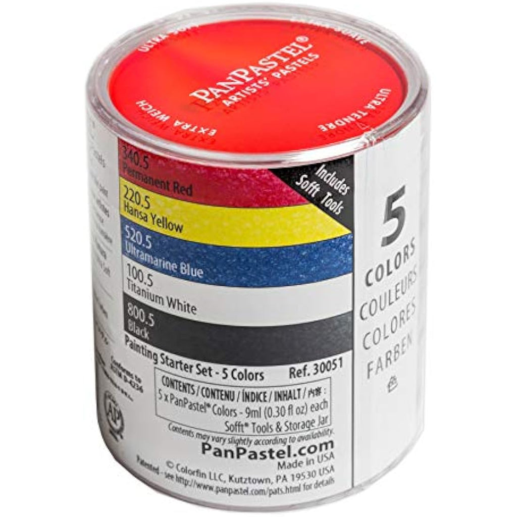 PanPastel 5 Colour Starter Painting Set – Professional Artist Pastels