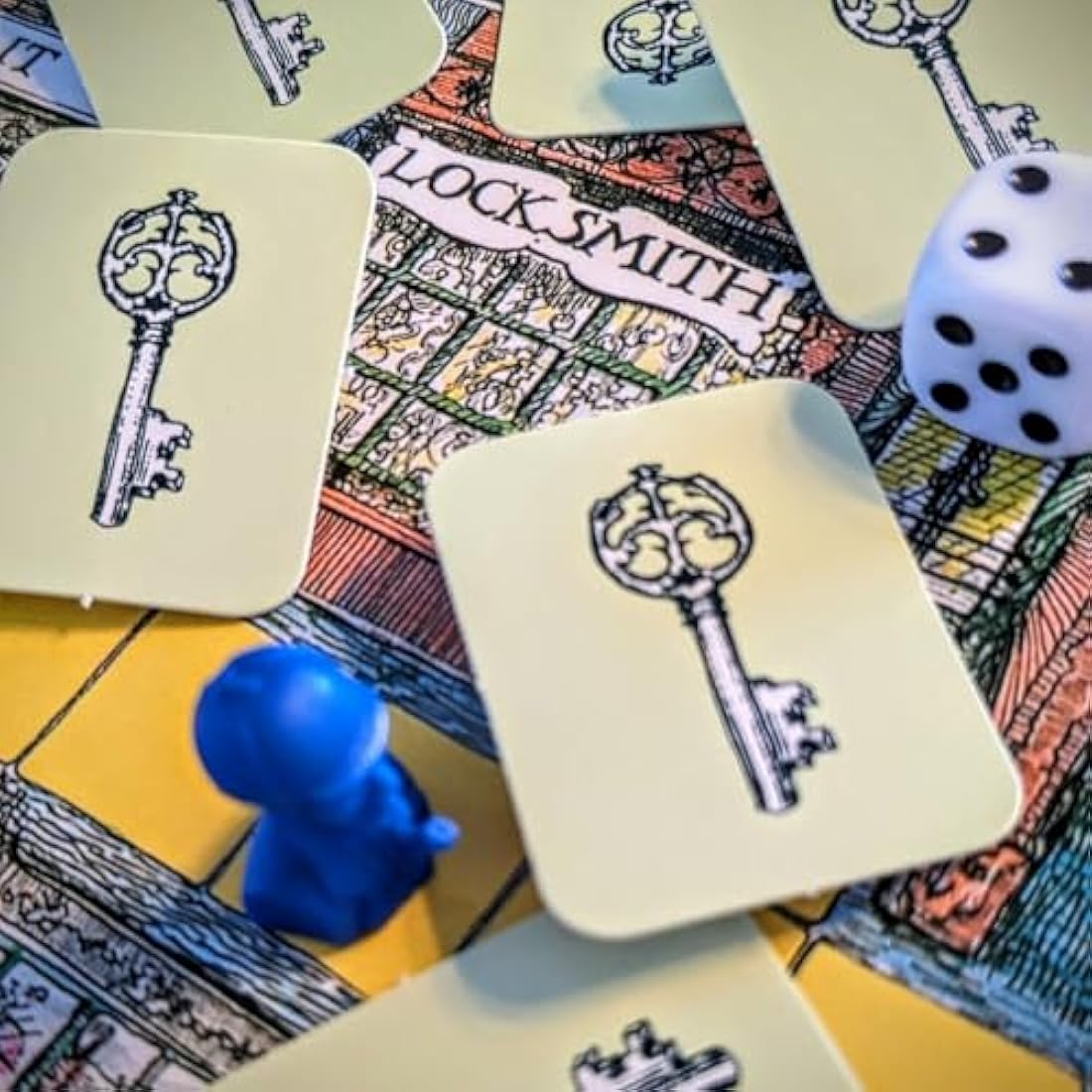 Gibsons 221B Baker Street Board Game | Sherlock Holmes Mystery Game