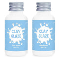 Air Dry Clay Glaze - 2 x 50ml Gloss Varnish & Sealant