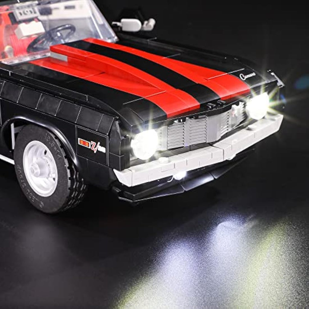 BRIKSMAX LED Lighting Kit for LEGO 10304 Chevrolet Camaro Z28 Model