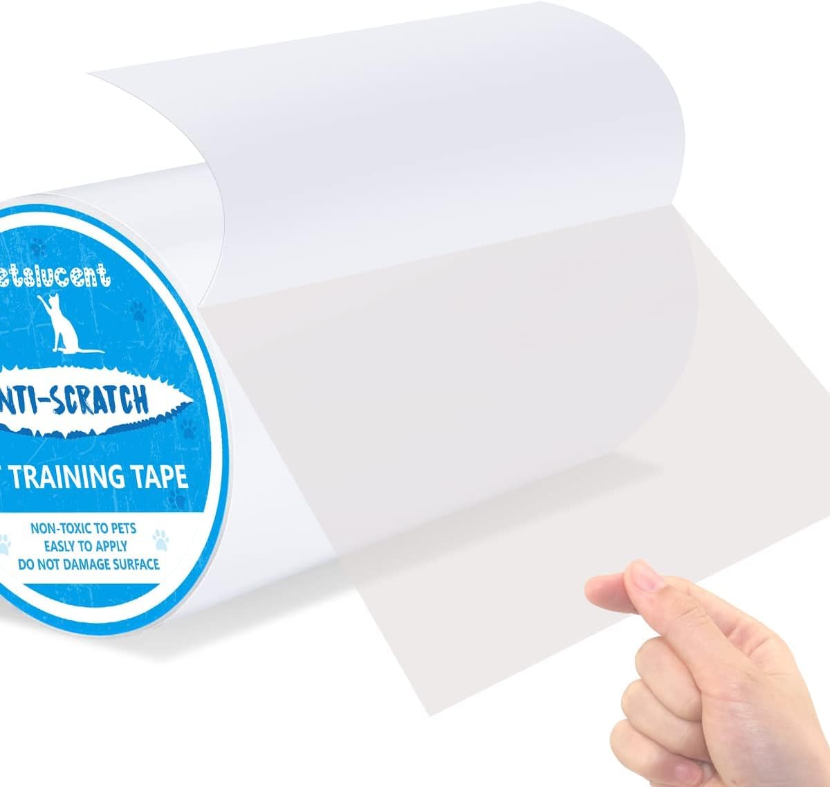 Petslucent Cat Scratch Deterrent Tape – Double Sided Furniture Protector