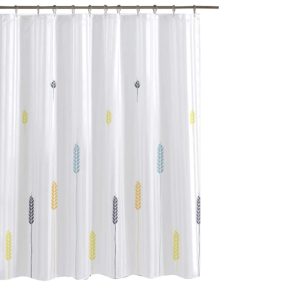 GONOVE Wheat Shower Curtain | 280x200cm Waterproof Polyester Fabric