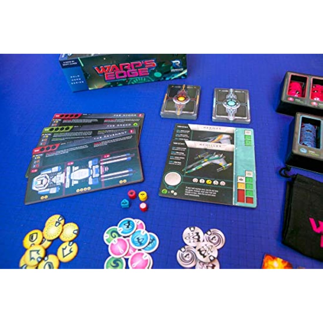 Renegade Game Studios Warp's Edge Solo Sci-Fi Strategy Board Game