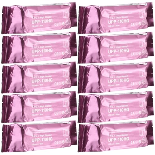 Jolof Store Sony Compatible UPP-110HG High Gloss Ultrasound Paper | 10 Rolls
