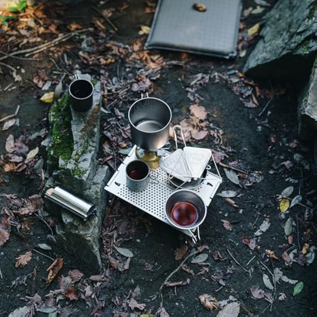 Snow Peak Ozen Solo Table – Ultralight Aluminium Backpacking Table