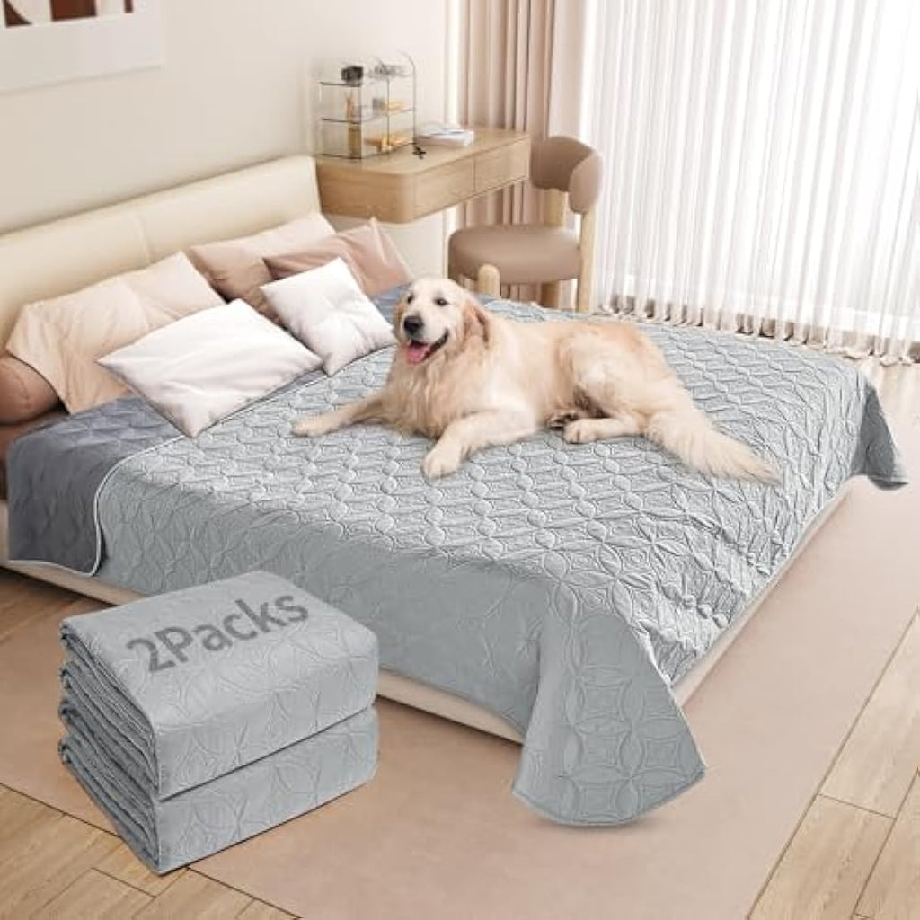 Jolof Store Waterproof Dog Blanket | 2-Pack Washable Furniture Protector