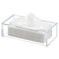 Jolof Store Acrylic Tissue Box Cover – Clear Rectangular Napkin Holder