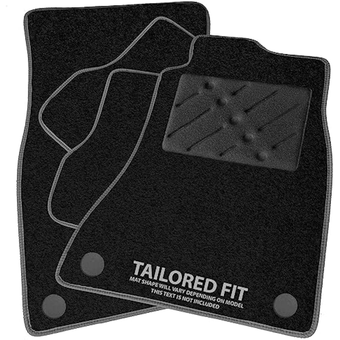 Ford Focus MK3 2011-2015 Car Mats – Black Carpet Floor Mats