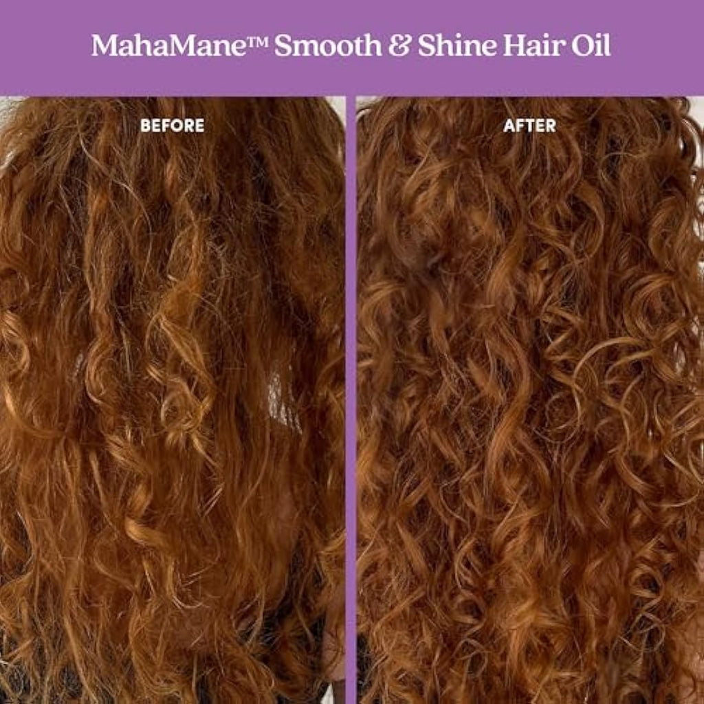 Fable & Mane Smooth & Shine Hair Oil | Heat & UV Protection - 55ml