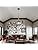 Modern Grey Glass Pendant Light – Gold Copper LED Chandelier