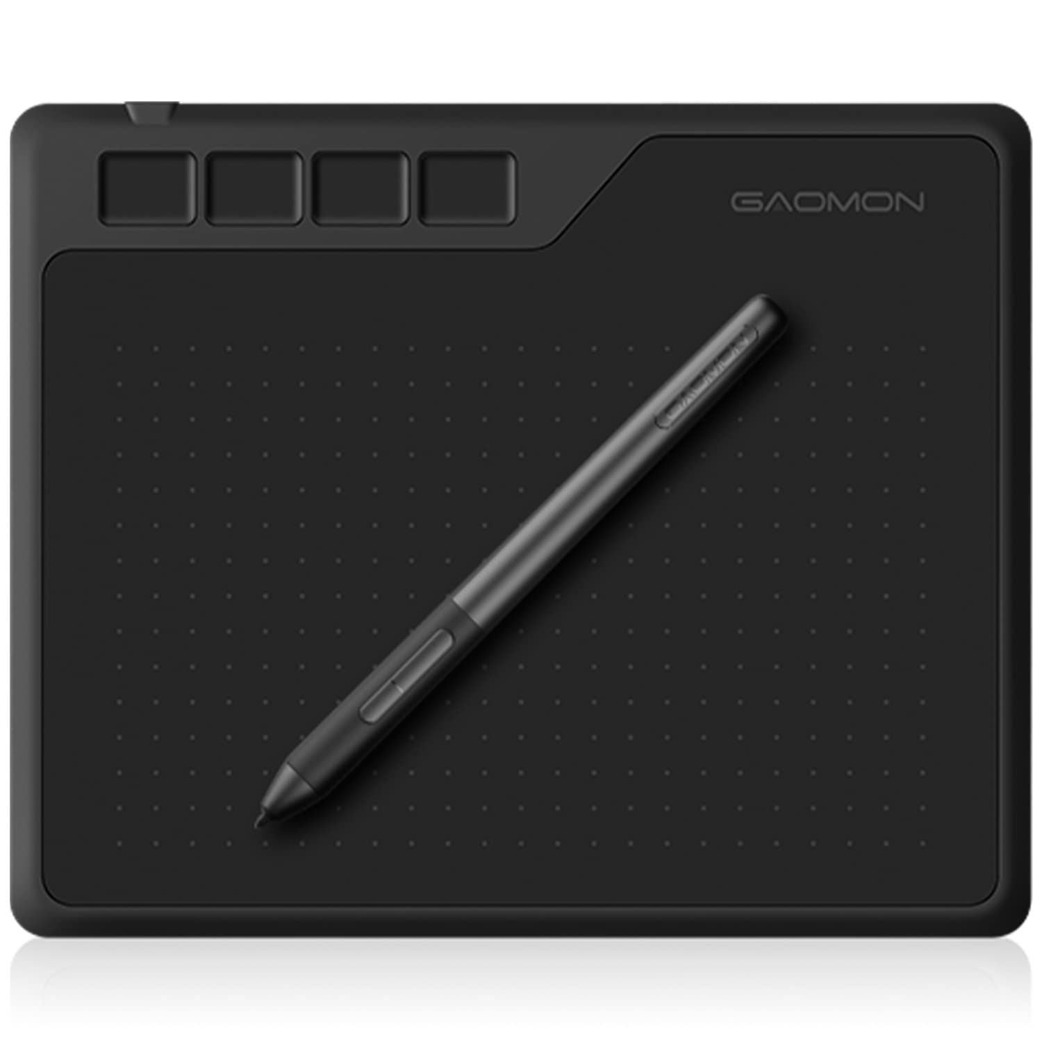 GAOMON S620 Graphics Tablet – 4 Express Keys for Drawing & OSU