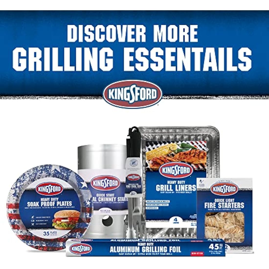 Kingsford 8 Inch Hexagon Pellet Smoker Tube – Stainless Steel BBQ Tool