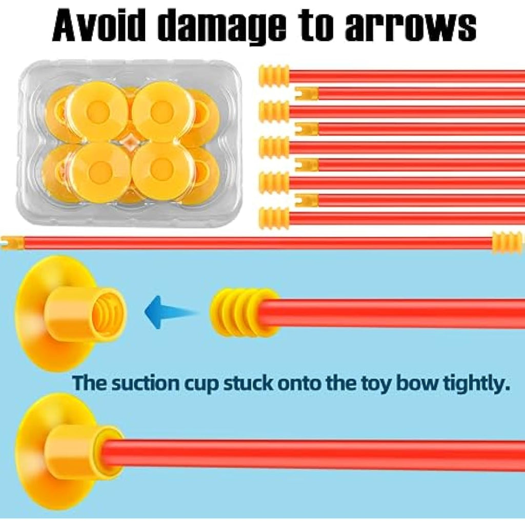 Own1one Kids Archery Set with LED Lights – Bow and Arrow Toy with Target