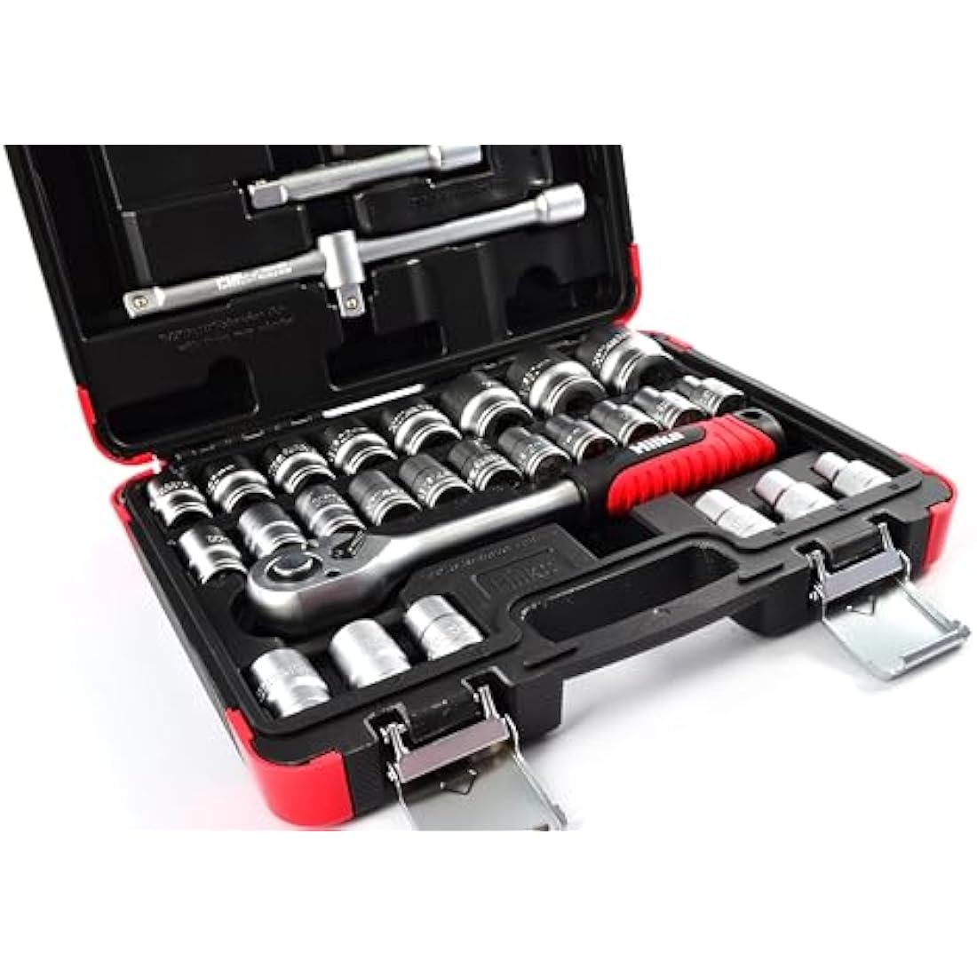 Hilka 32-Piece 1/2-Inch Drive Socket Set | Chrome Vanadium Steel