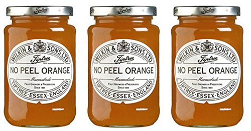 Tiptree No Peel Seville Orange Marmalade – 340g Smooth Spread (3 Pack)