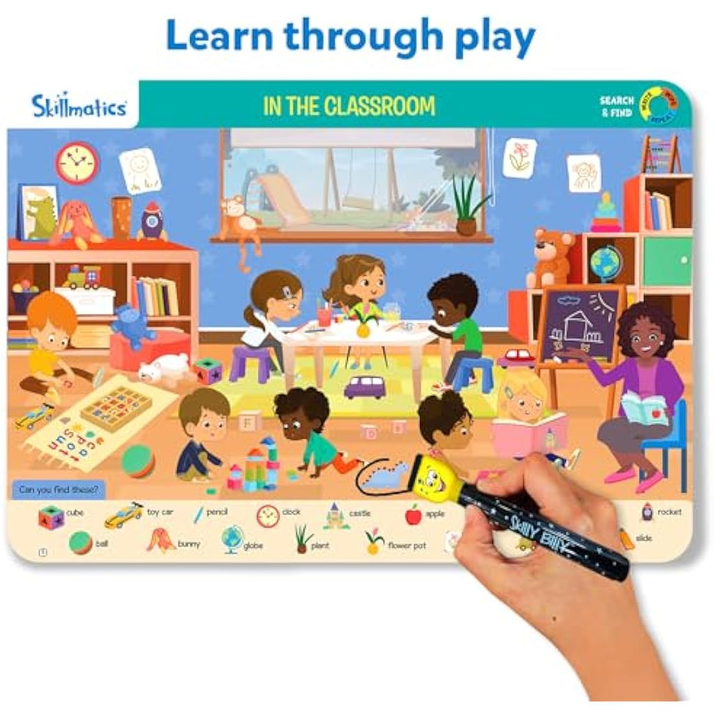 Skillmatics Search and Find Megapack | Reusable Preschool Activity Mats
