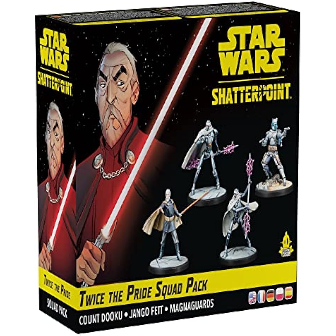 Star Wars Shatterpoint: Count Dooku Squad Pack Miniatures Game