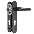 Bwintech Black UPVC Door Handle Set | 92mm Backset & 210mm Plate
