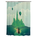 Franco Wicked Elphaba & Glinda Microfiber Shower Curtain Set - 13 Piece