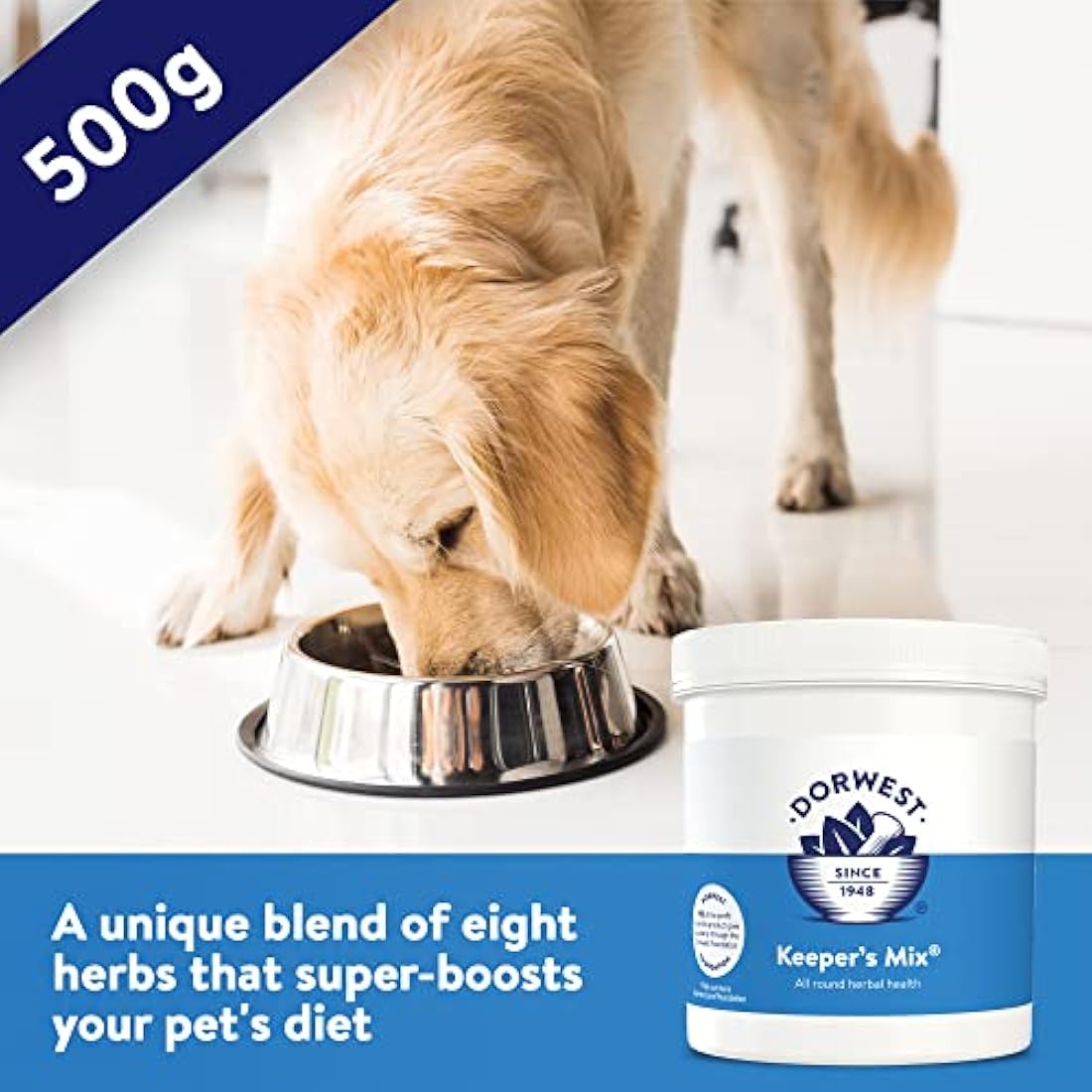 Dorwest Herbs Keeper’s Mix | Natural Herbal Supplement for Pets | 500g