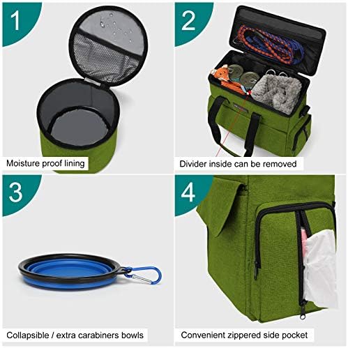Jolof Store Airline Approved Pet Travel Bag | Dog and Cat Tote Organizer