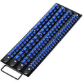 CASOMAN 80-Piece Socket Organizer Tray | 1/4, 3/8, 1/2-Inch Drive Rails