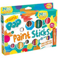 Paint Pop Paint Sticks for Kids – 24 Pack Mess-Free Fast Drying Art