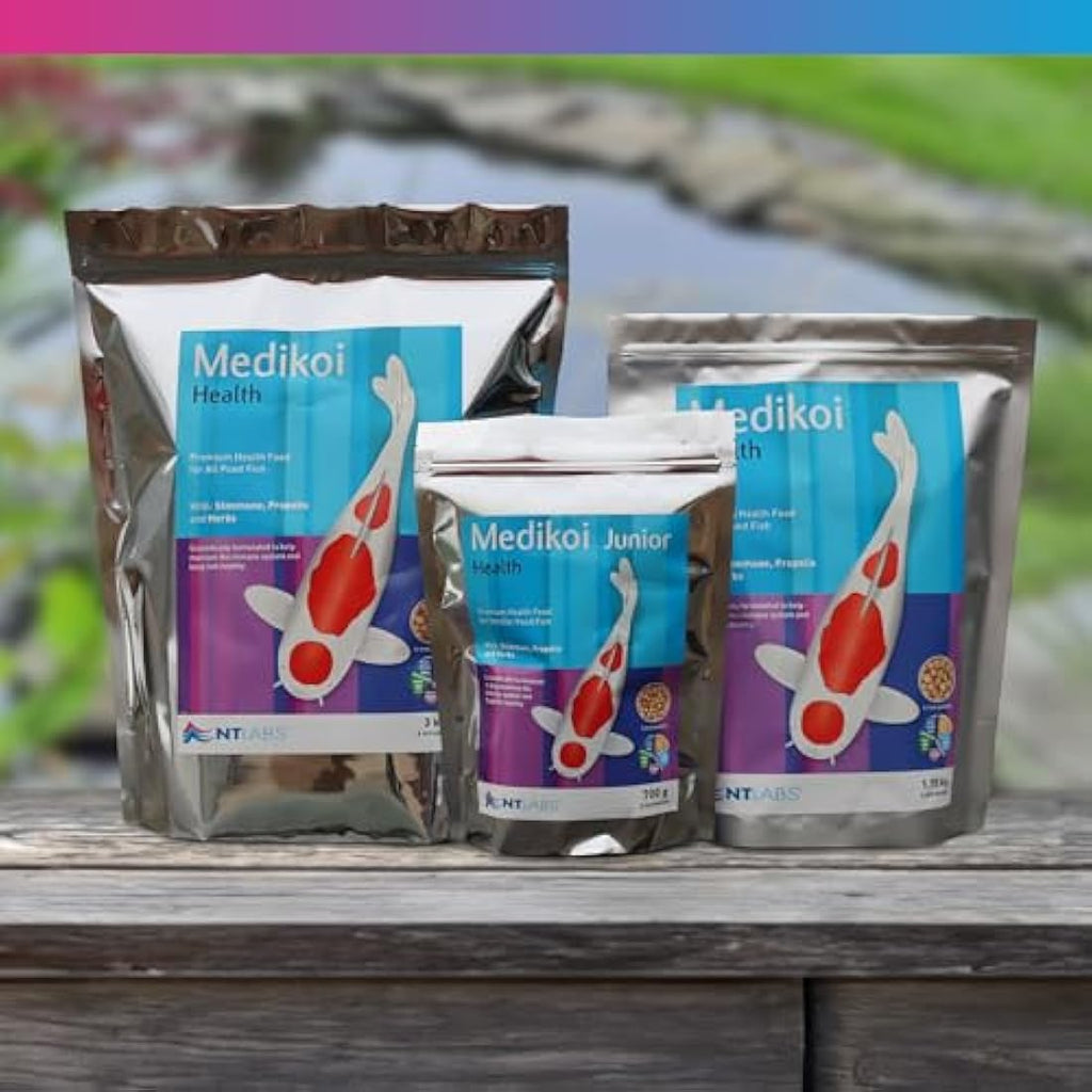 NT Labs Medikoi Health Pond Fish Food with Propolis - 3kg (6mm)