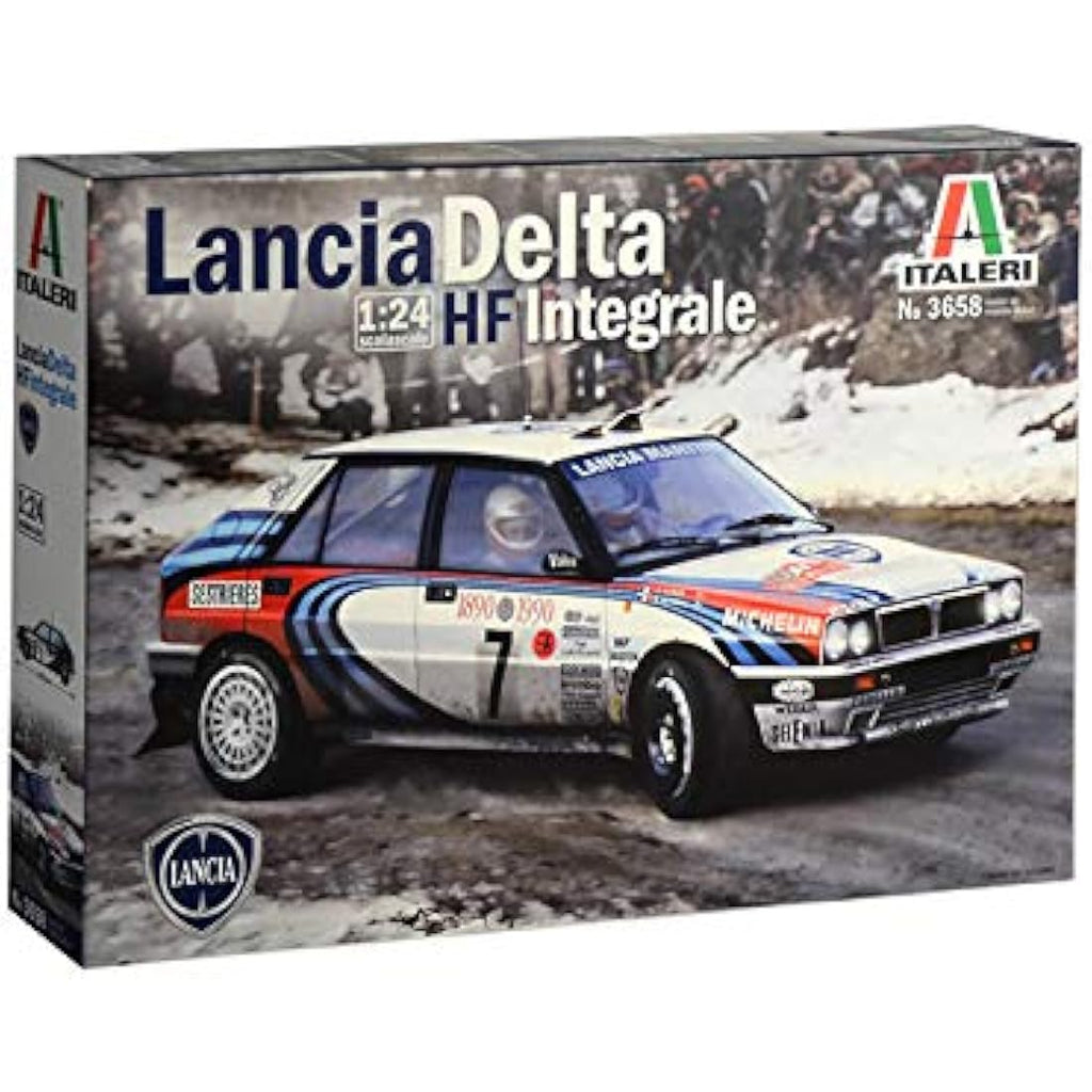 Italeri 1:24 Lancia HF Integrale Plastic Model Building Kit