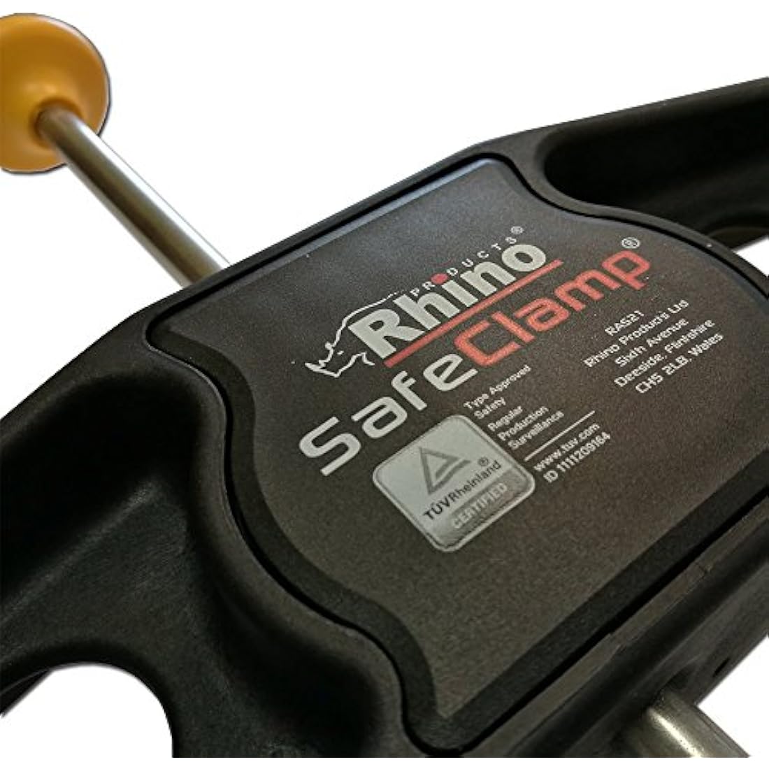 Rhino RAS21 Safe Ladder Clamps – Heavy Duty Van Roof Rack Security