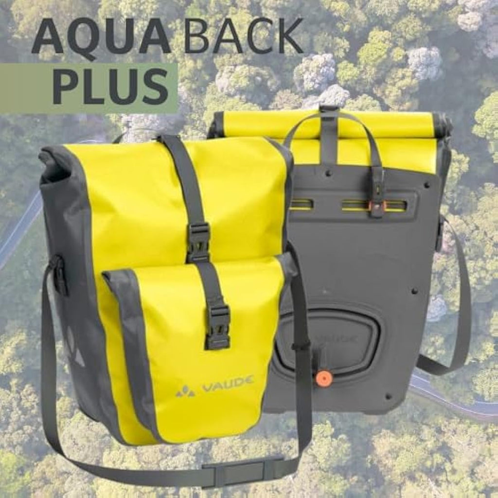 VAUDE Aqua Back Plus Waterproof Bike Panniers | 51L Rear Rack Bags