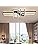 EIDISUNY Modern LED Ceiling Light – 94W Dimmable Rectangle with Remote