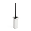 TATAY Nero Toilet Brush | Black Ceramic and Aluminium | 8.5 x 41 cm