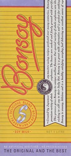 Bonsoy Soya Milk Drink - Barista Quality Dairy Alternative (6 x 1L)