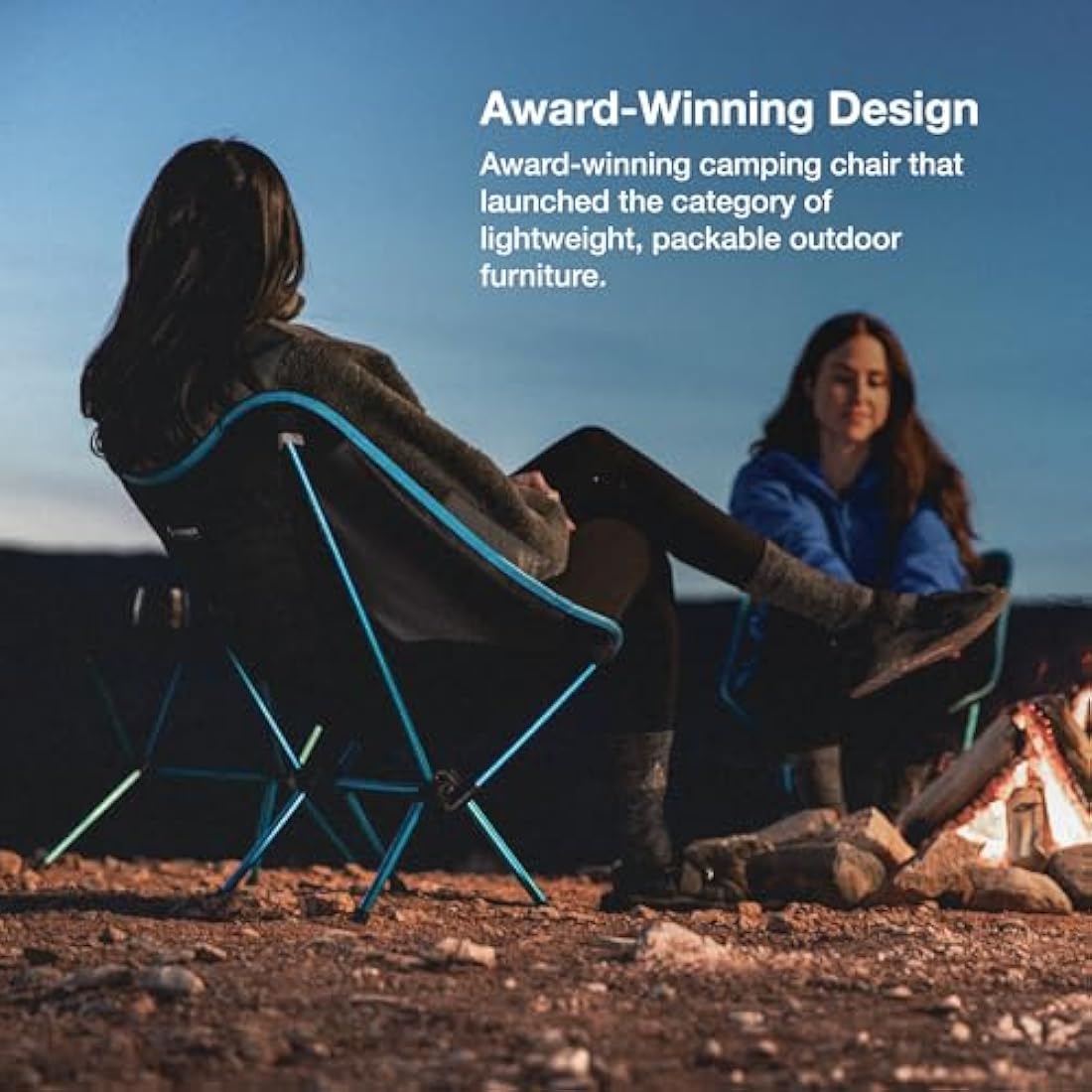 Helinox Chair One – Lightweight Collapsible Camping Chair, Coyote Tan