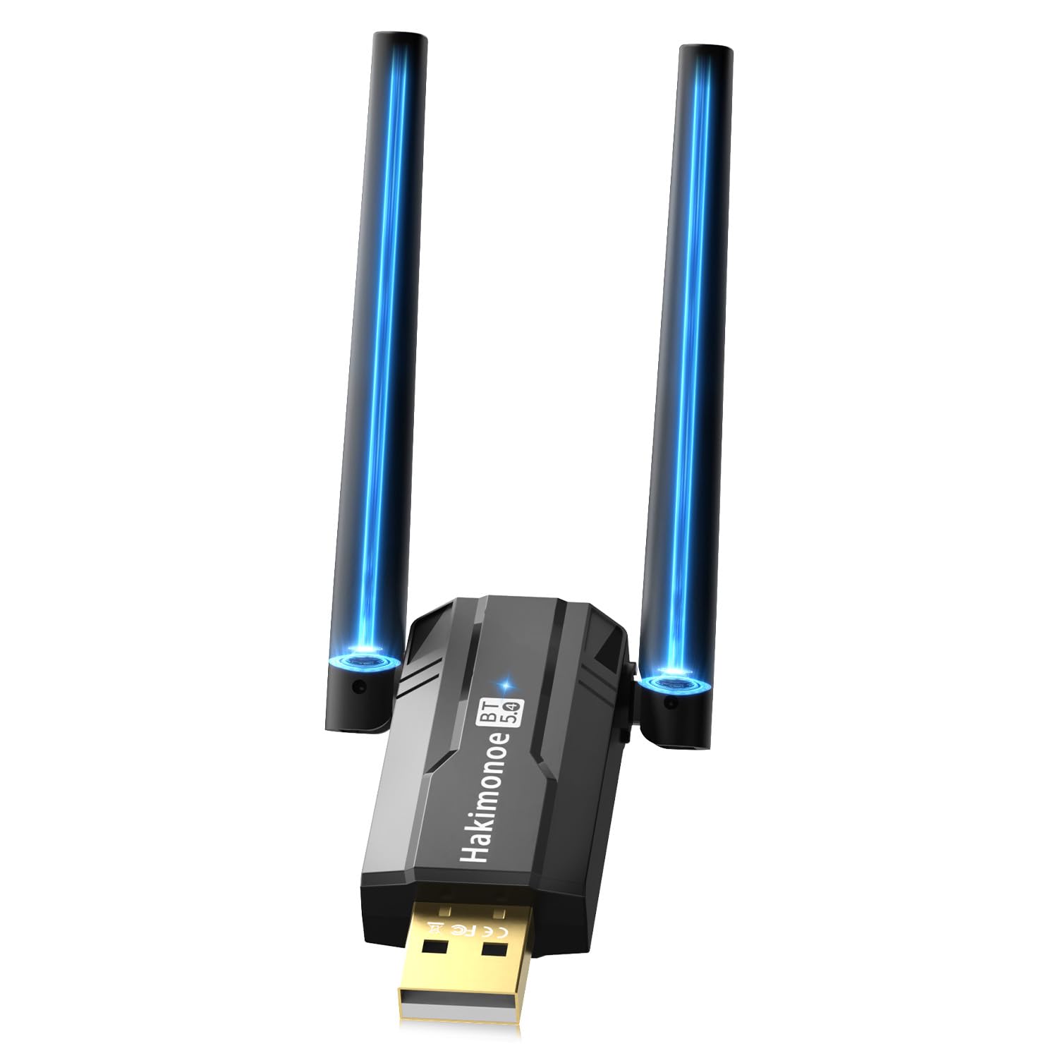 Hakimonoe USB Bluetooth 5.4 Adapter | 492FT Long Range Wireless Dongle
