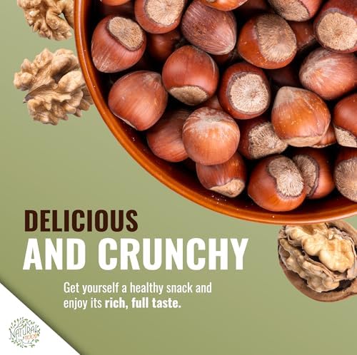 Jolof Store Raw Hazelnuts in Shell – 100% Natural Polish Nuts – 5 kg