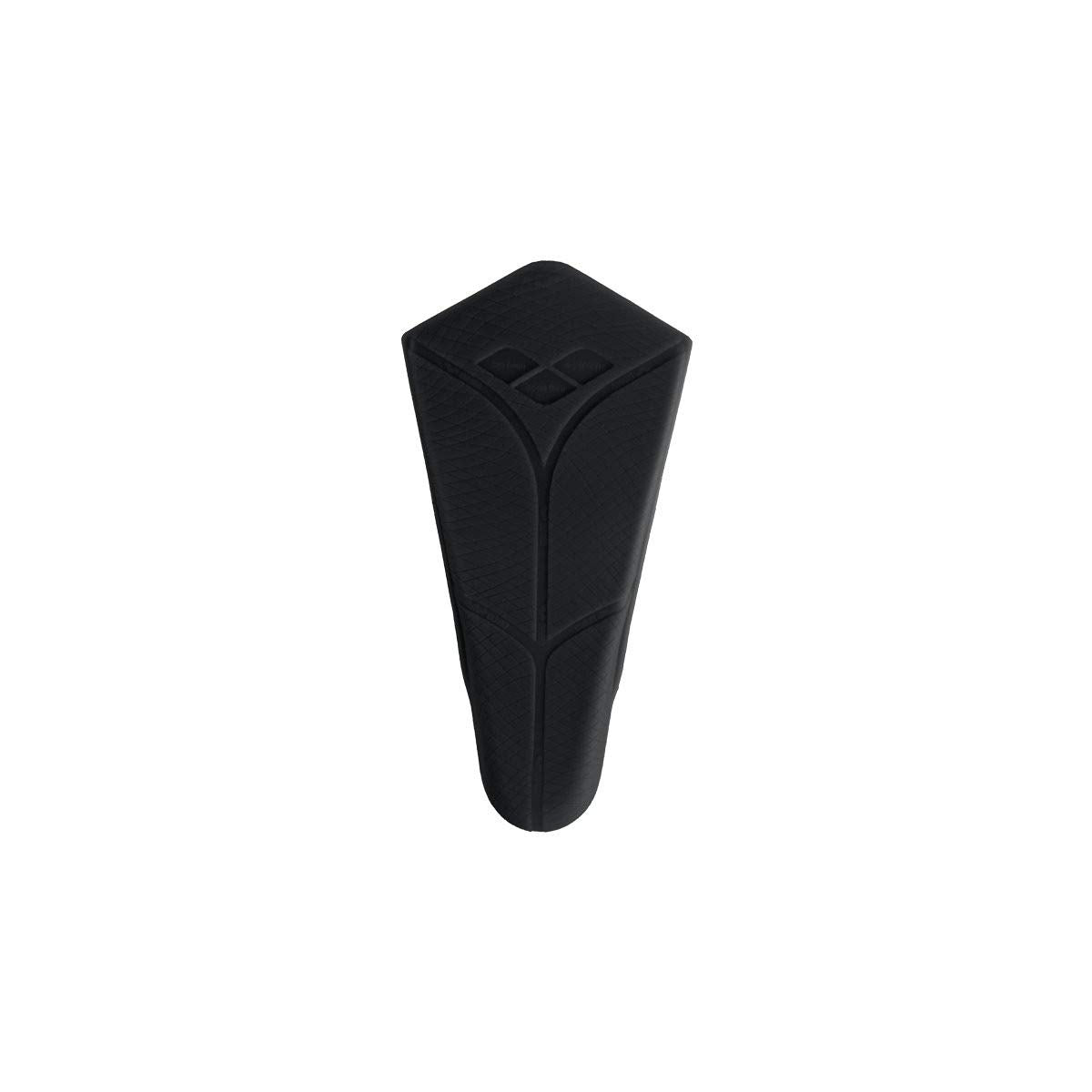 arena Powerfin Silicone Training Swim Fins – Short Pool Fins, Black