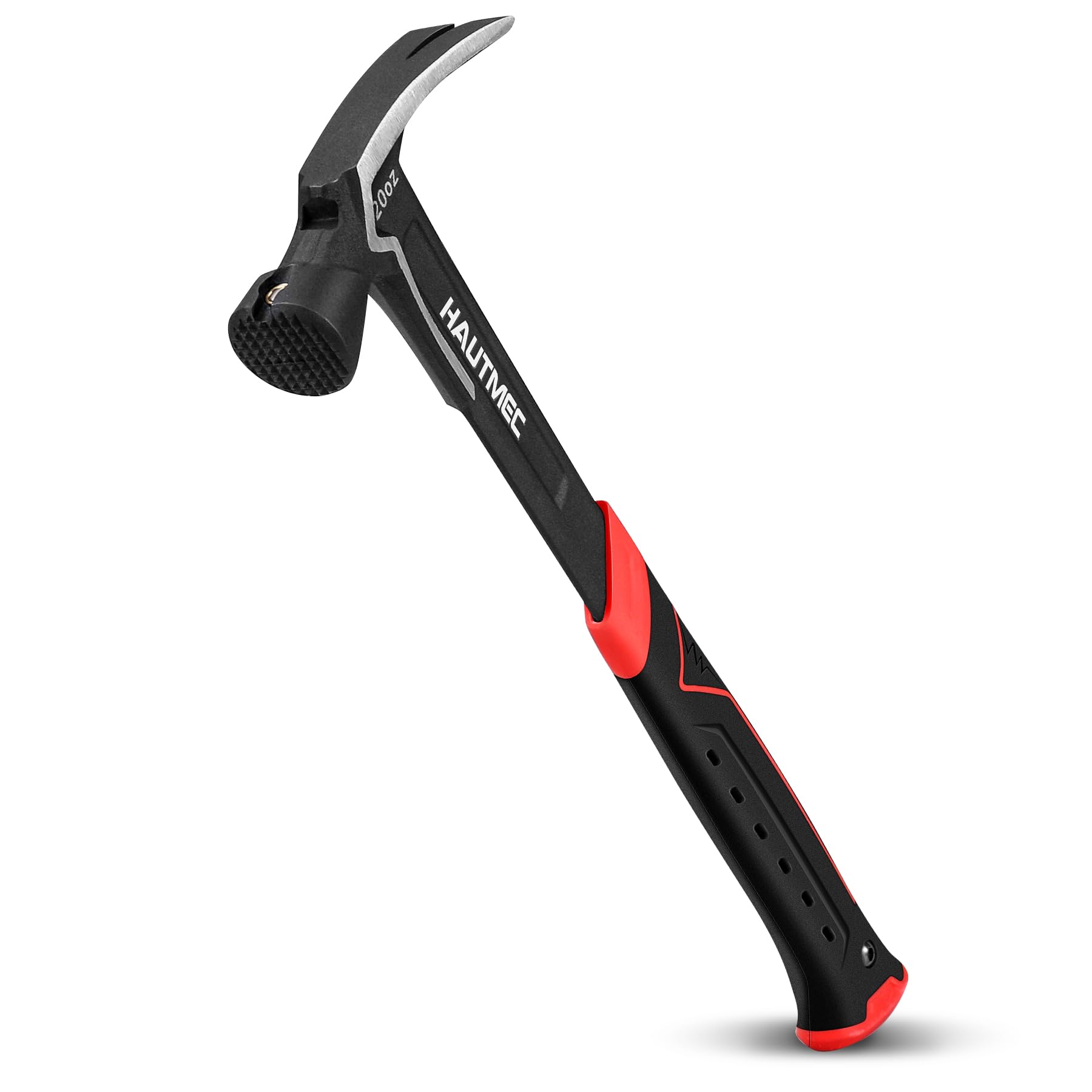 HAUTMEC 20 oz. Forged Framing Hammer | Milled Face & Magnetic Holder