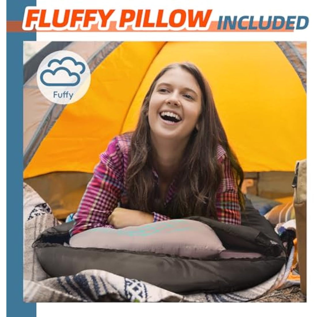 MEREZA XL Sleeping Bag | Big and Tall Cold Weather Camping Gear