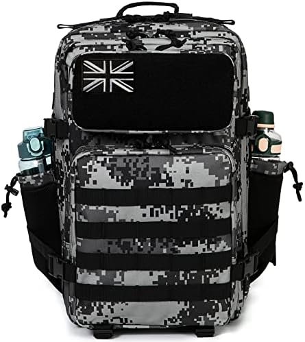 Military Tactical Backpack – Molle Hiking Rucksack 45L