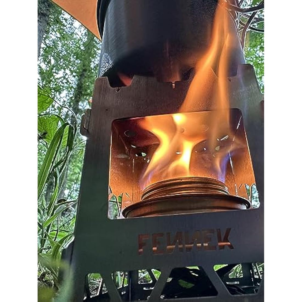 FENNEK Hobo Solo Titan – Ultralight Titanium Outdoor Stove with Bag