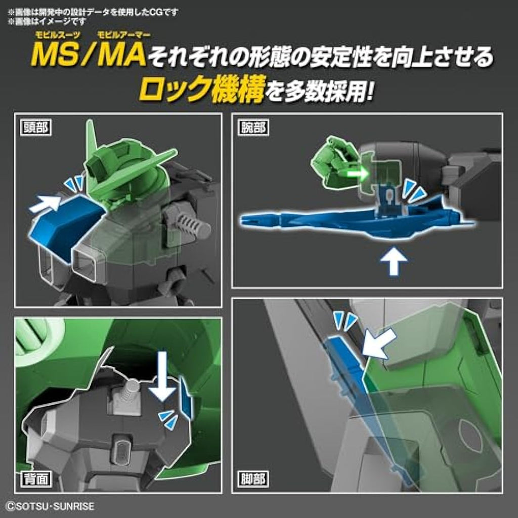 Bandai Spirits HG 1/144 Destroy Gundam - High Grade Gunpla Model Kit