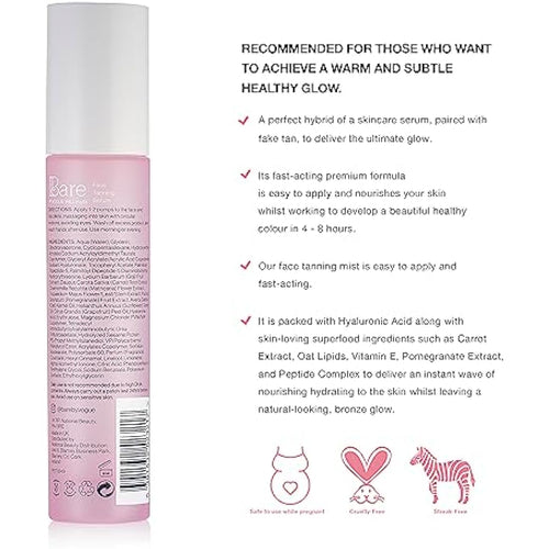 Bare by Vogue Light Face Tanning Serum – Hydrating Self-Tanning Formula