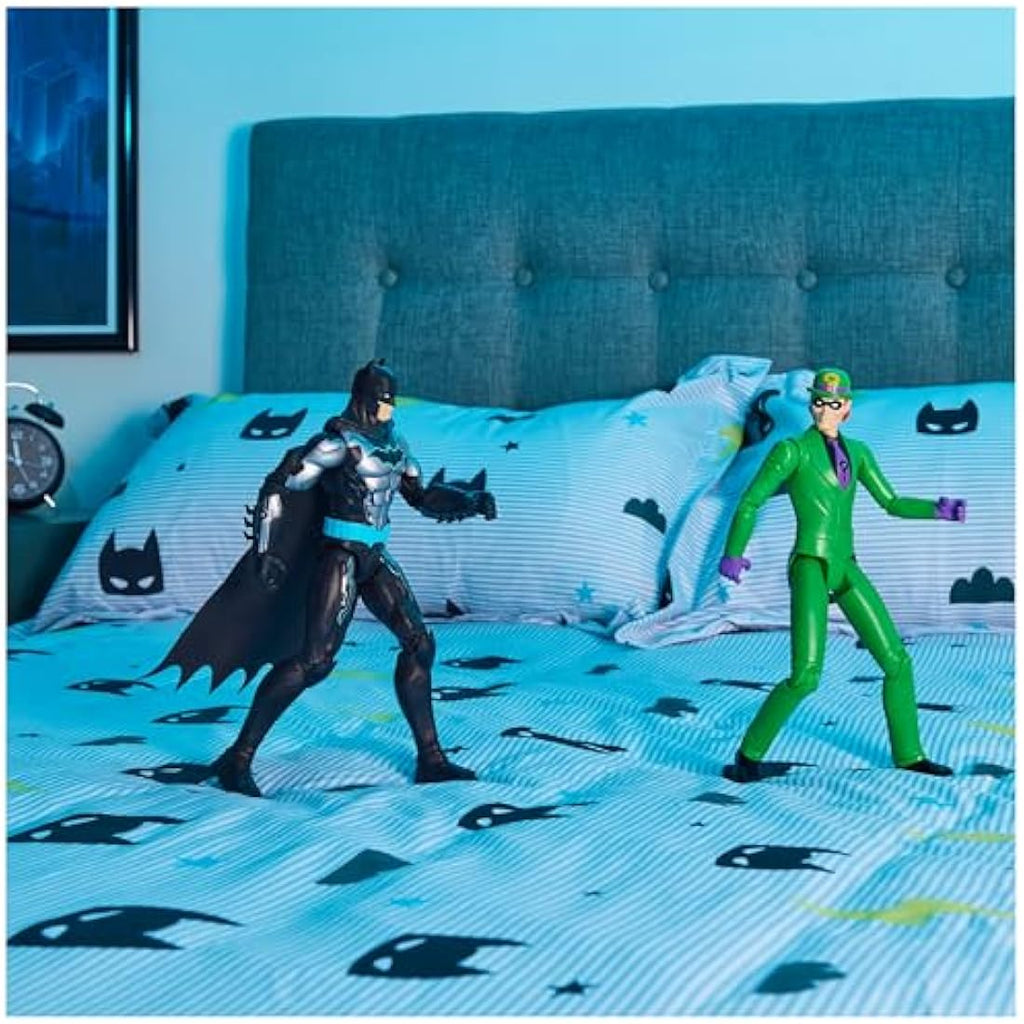 DC Batman The Riddler 12-inch Action Figure – Articulated Toy for Kids
