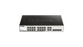D-Link DGS-1210-16 16-Port Gigabit Smart Managed Fanless Switch