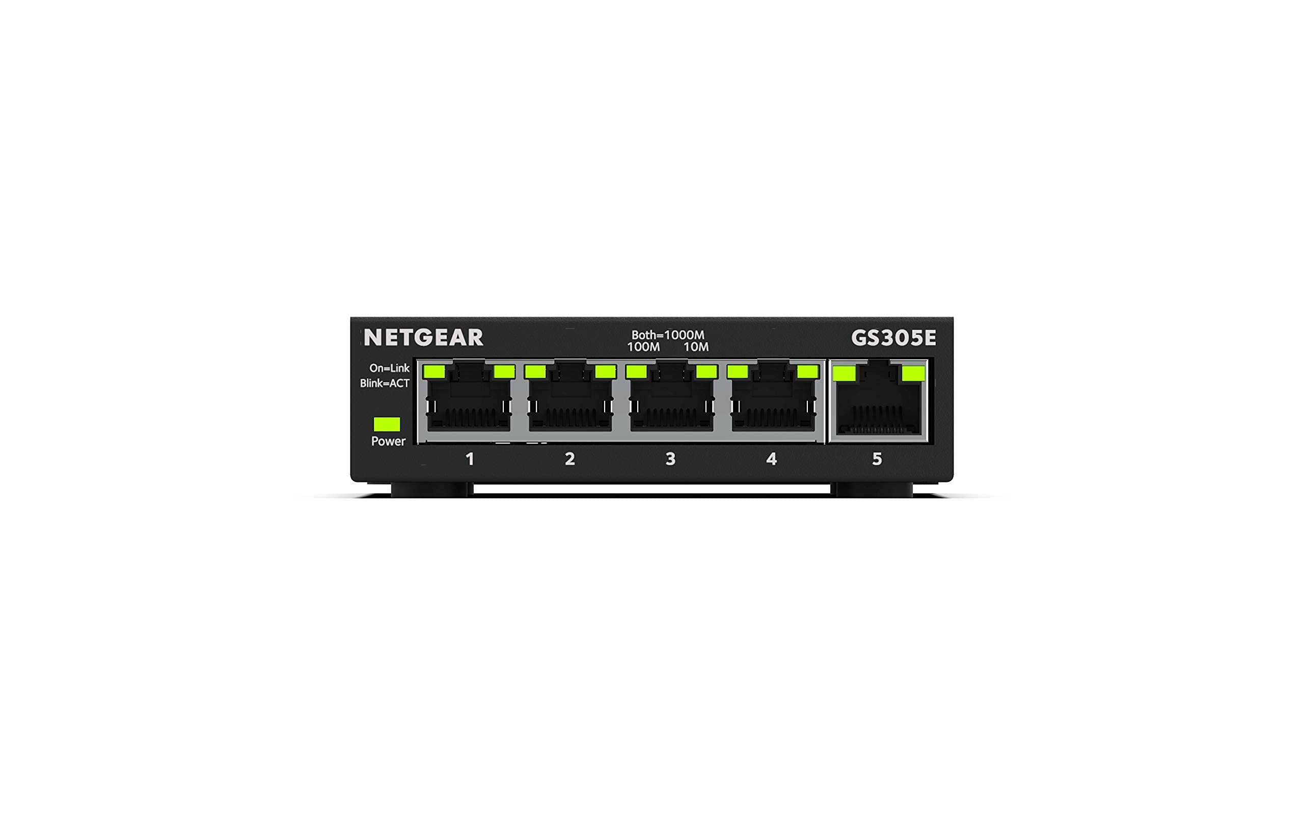 Netgear GS305E 5-Port Gigabit Ethernet Managed Network Switch