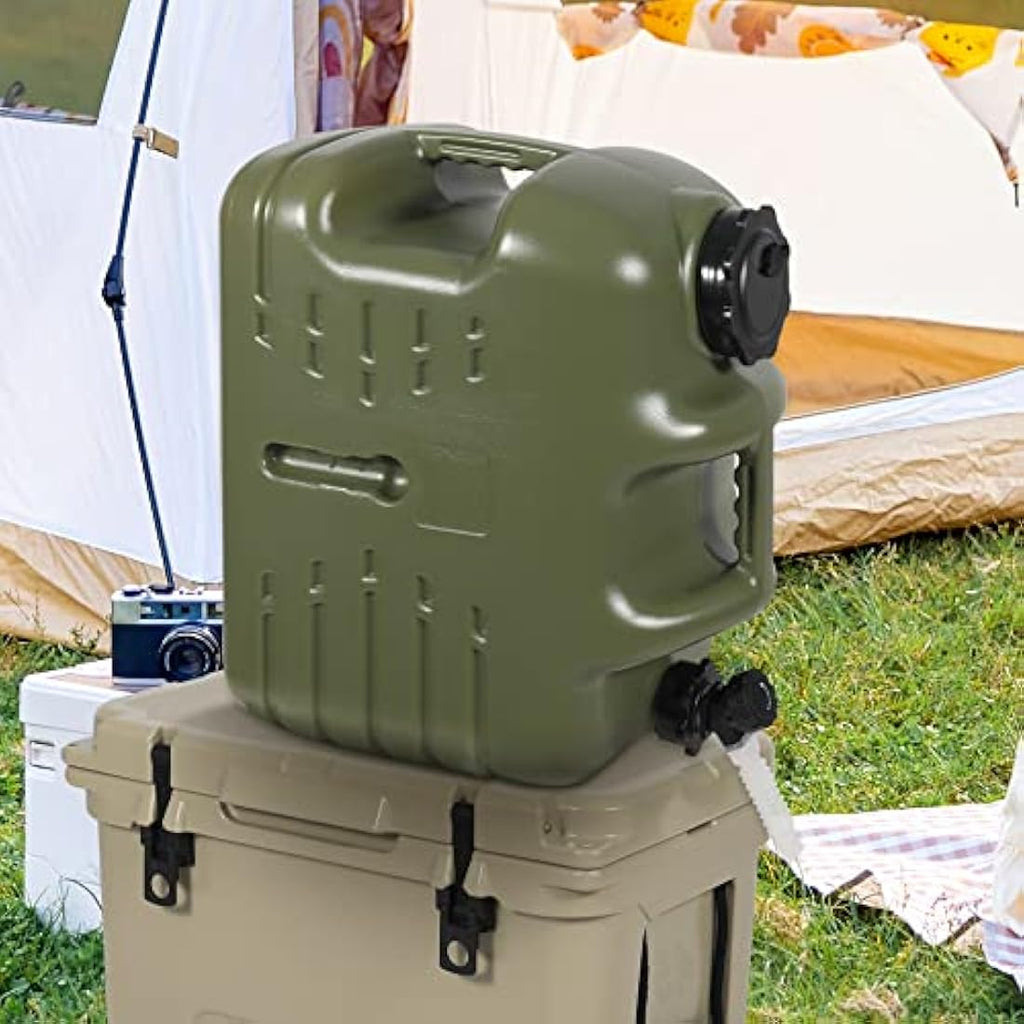 REDCAMP 18.5L Portable Water Container with Tap | Food Grade PE Jug