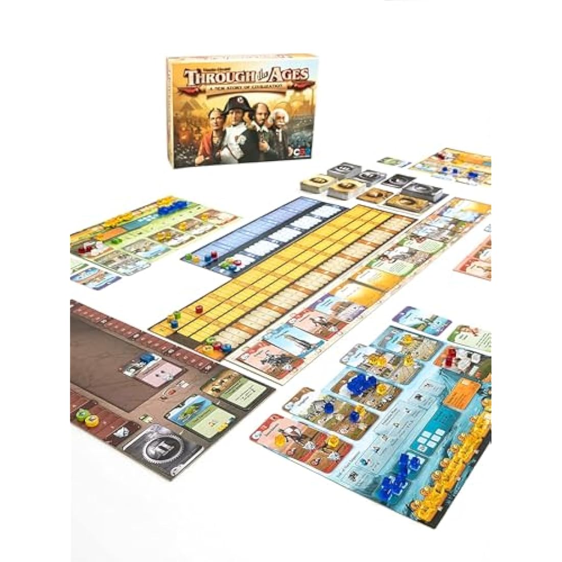 Through the Ages: A New Story of Civilization Strategy Board Game