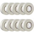 GTSE White PVC Electrical Insulation Tape, 19mm x 20m - 10 Rolls